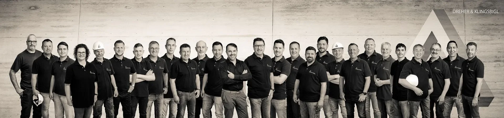 Teambild for Betonwand
