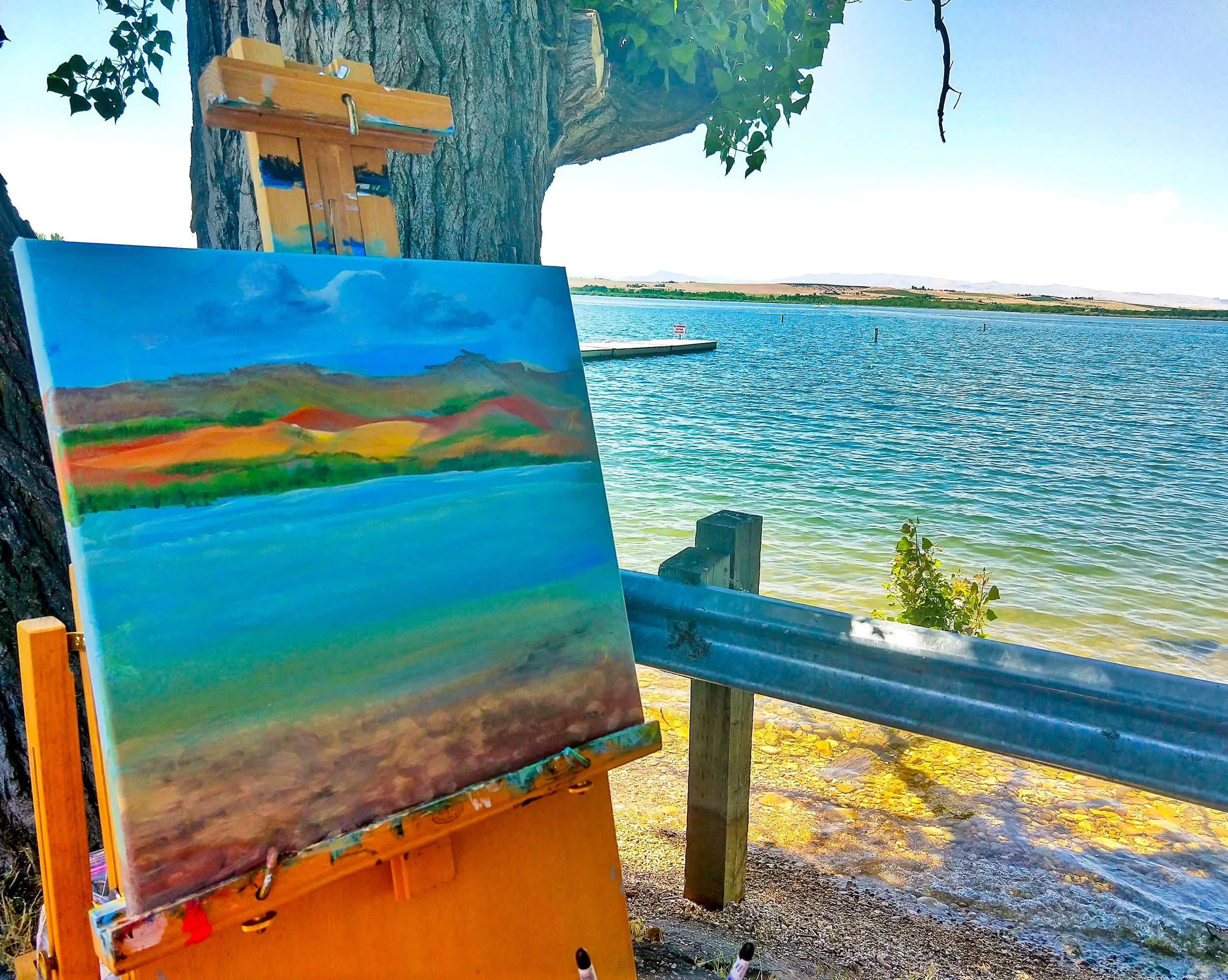 Nampa Idaho Plein Air Acrylic.jpg