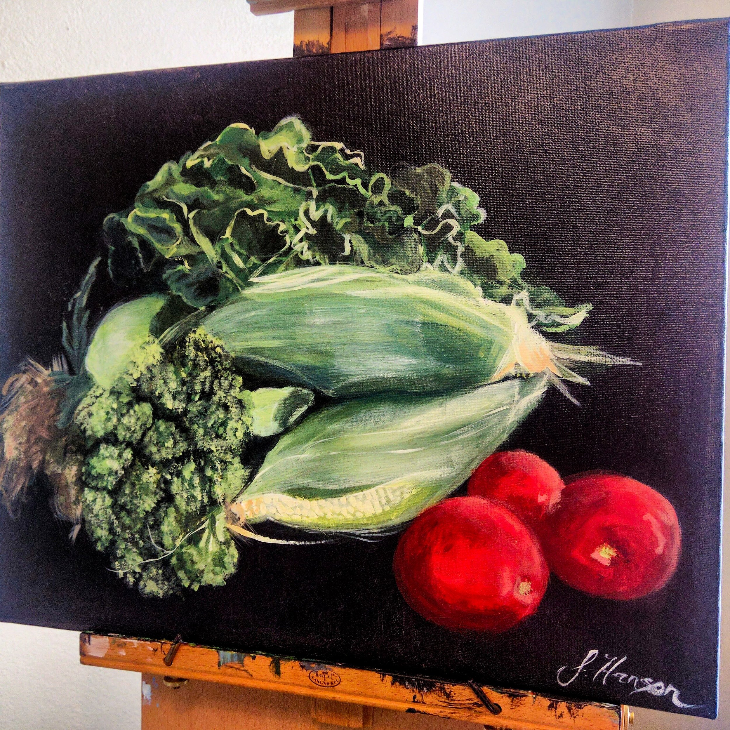 Vegetables Blk Bg Acrylic.jpg