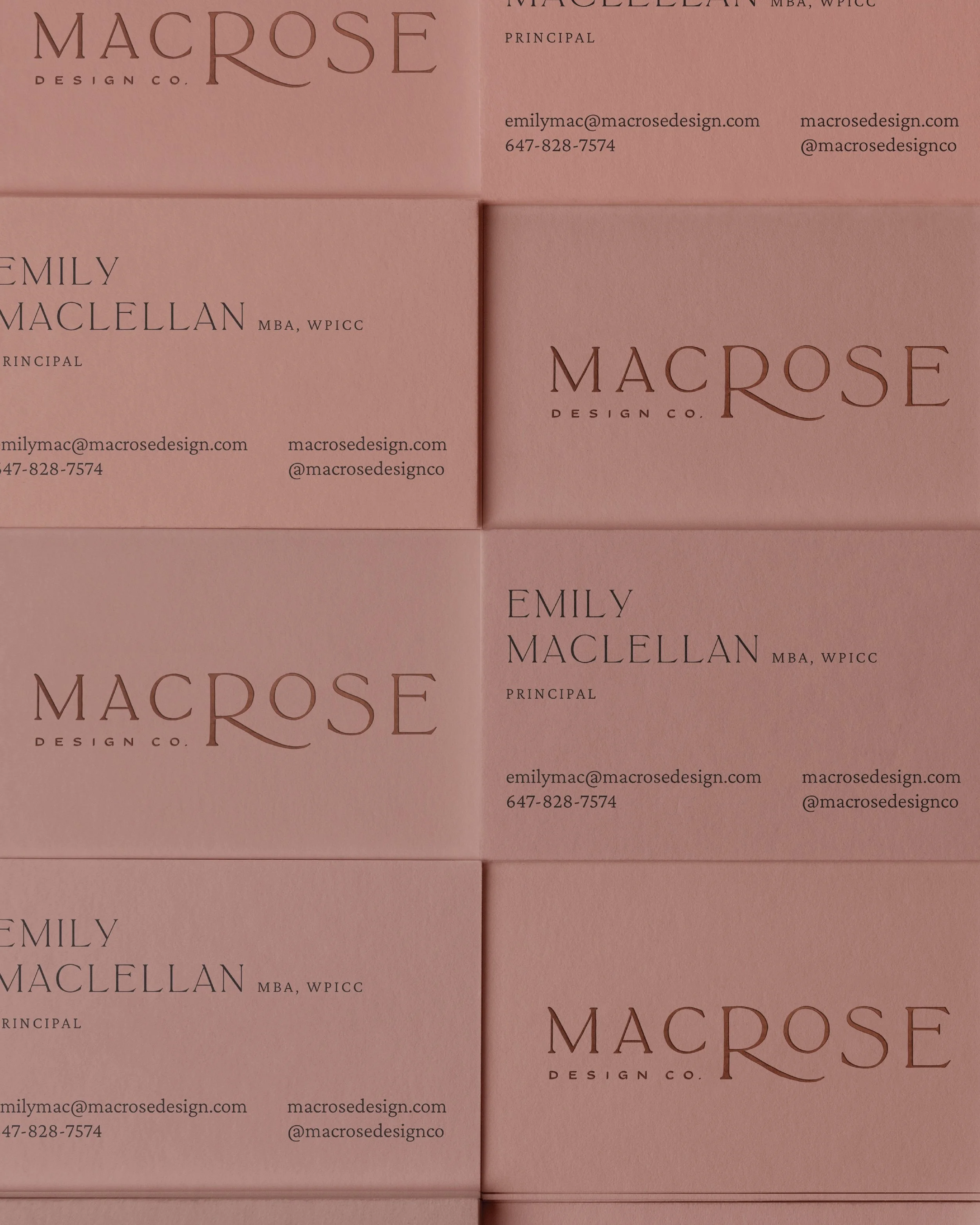 A crafted identity refresh for a craft focused brand.

@macrosedesign.co crafts beautiful flower arrangements and plans incredible, considered events. 

We hand drew the final wordmark and emblems to ensure the final look felt human and beautifully i