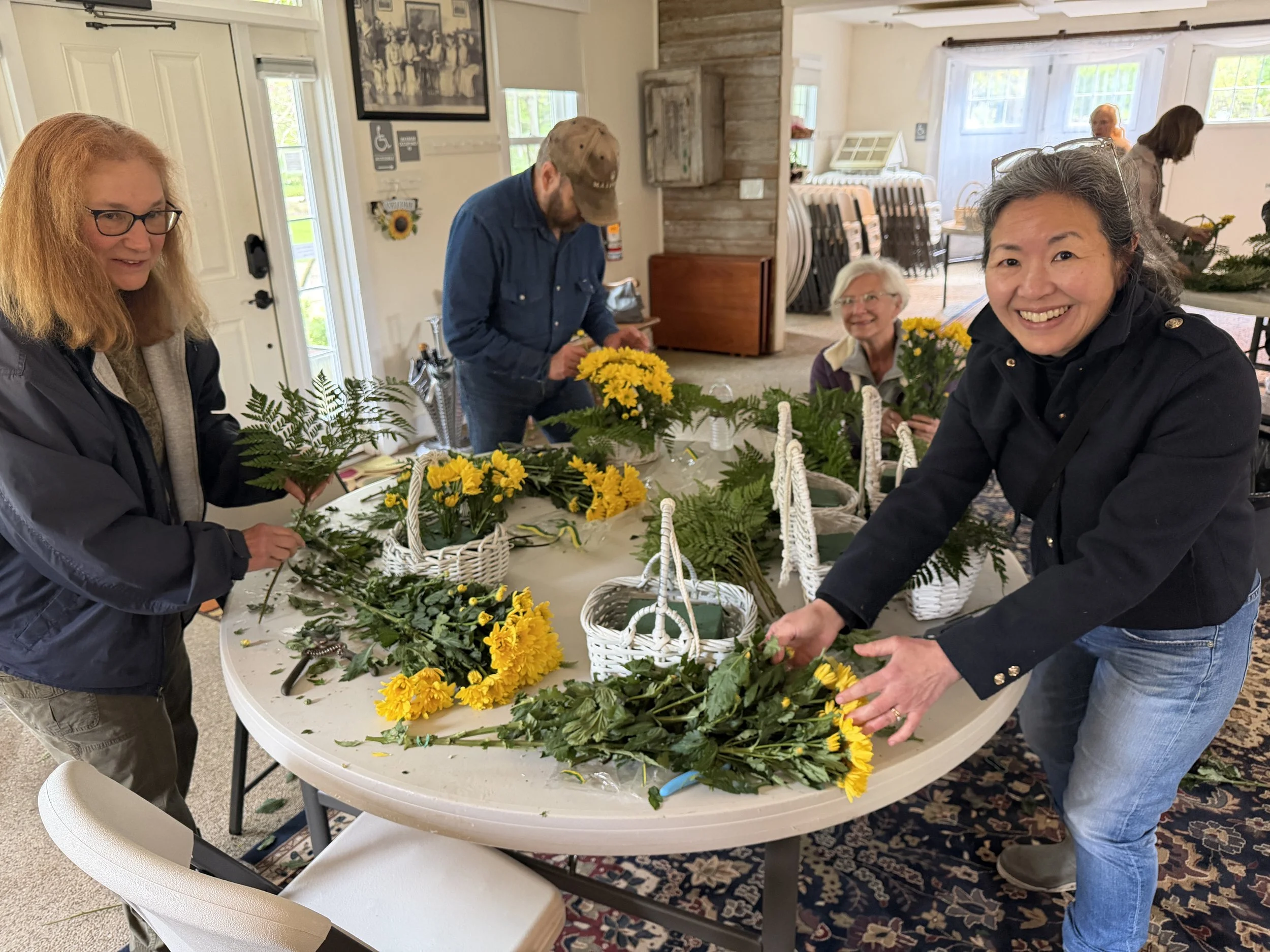 Making May baskets!