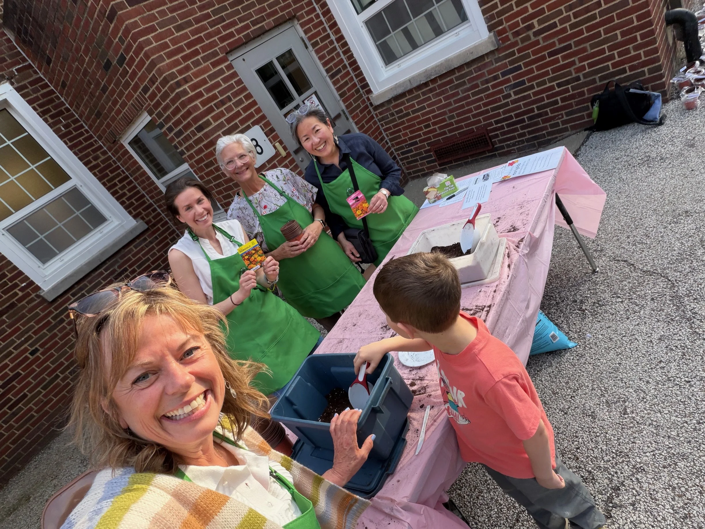 Gates Mills Elementary Spring Fest - Planting Station