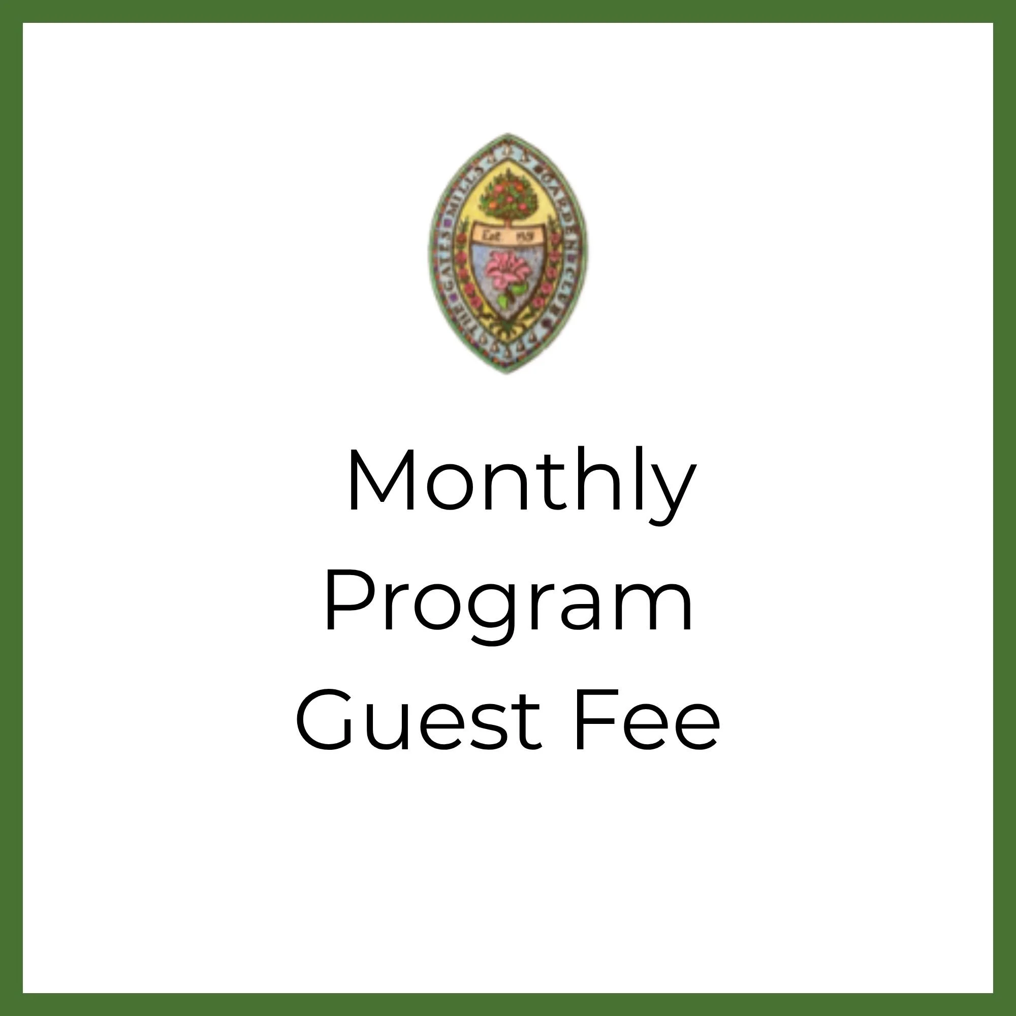 Program Guest Fee