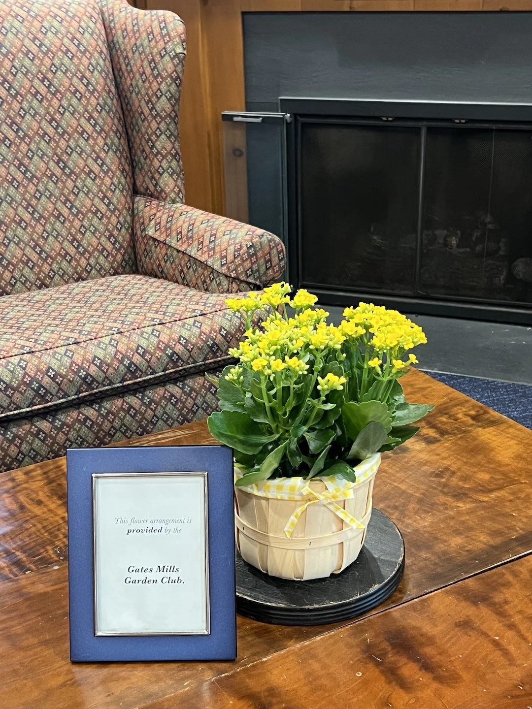 May Library flowers