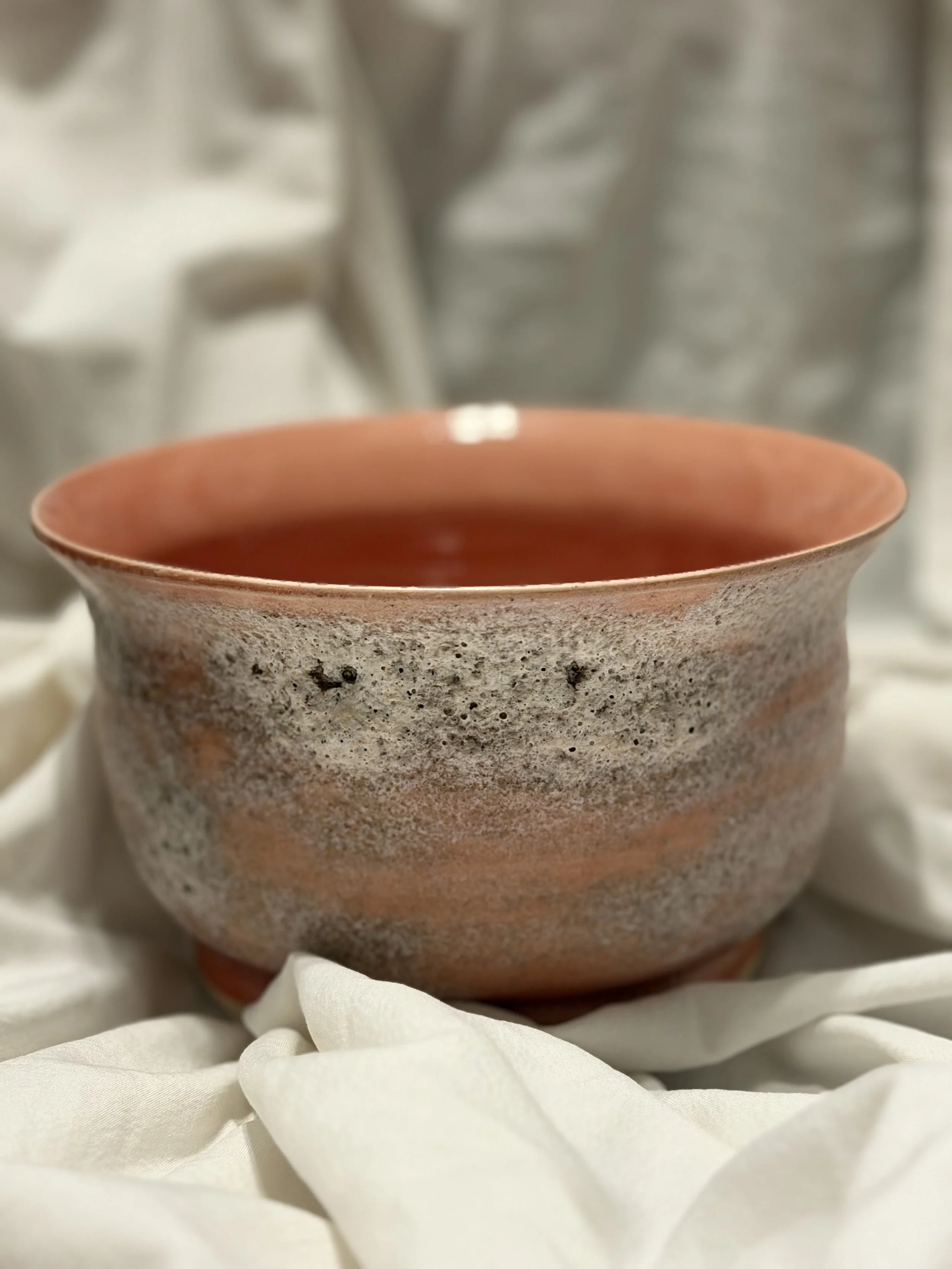 Pink Crater Planter
