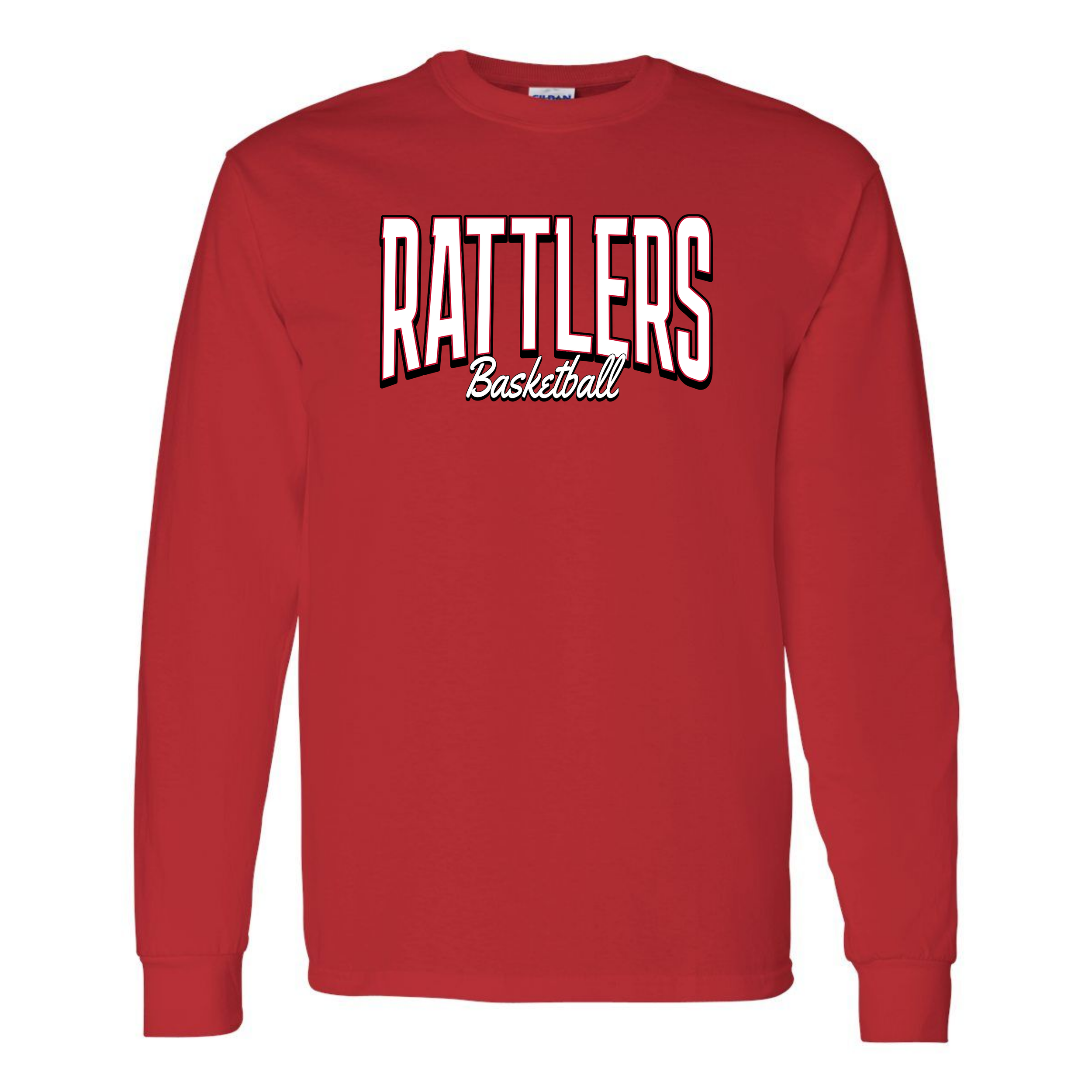 Long Sleeve Rattlers Script Tee