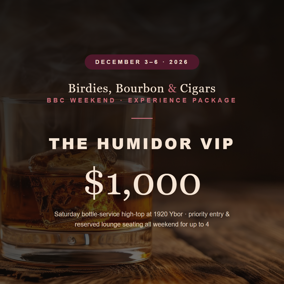 The Humidor VIP — BBC Weekend