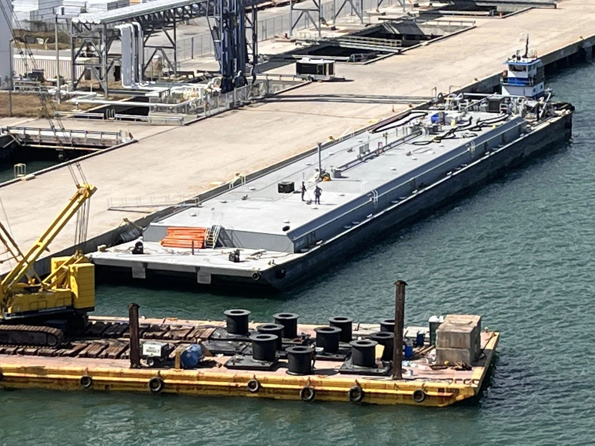 EnviroMax marine environmental project at an industrial waterfront facility