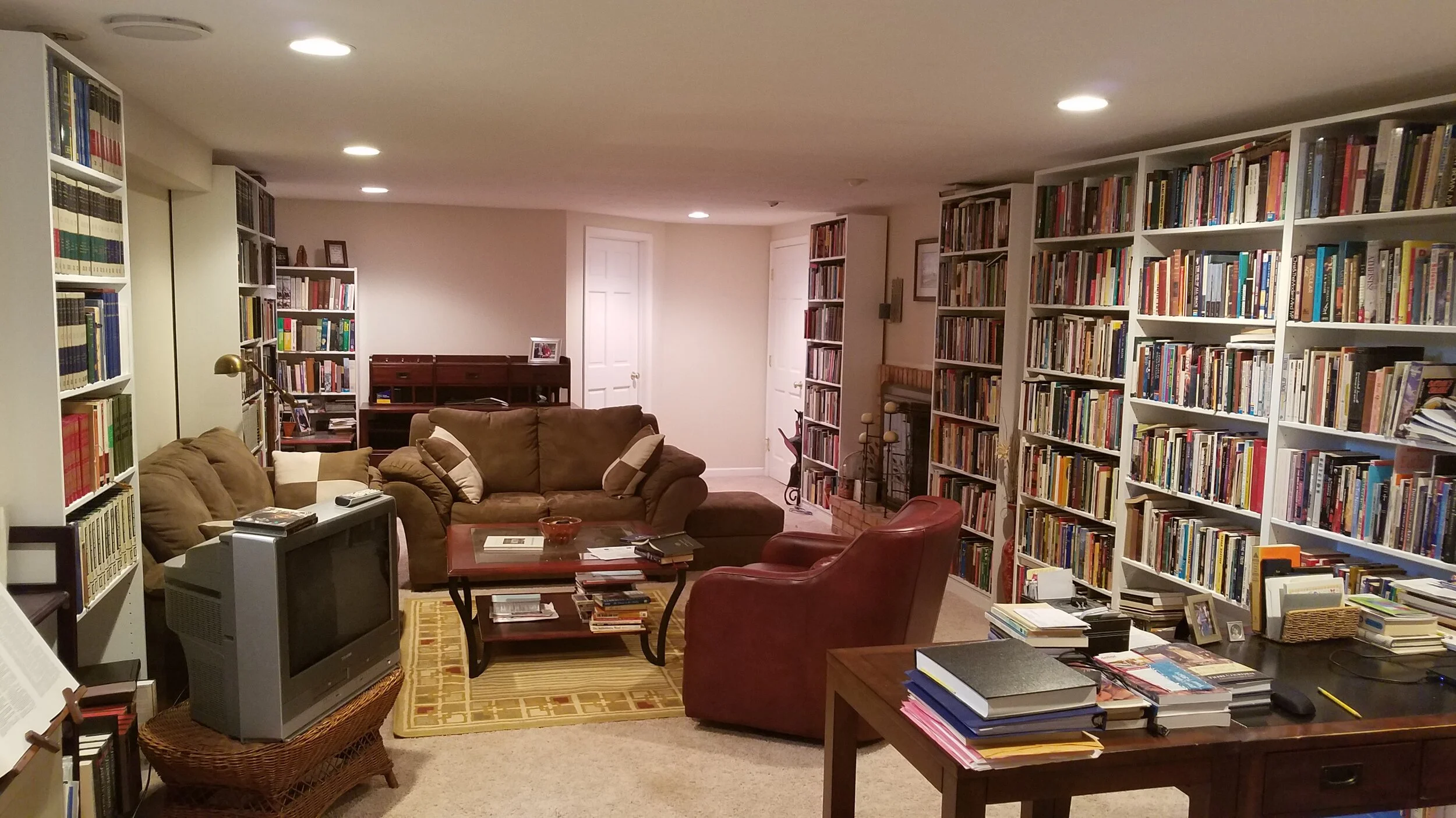 The office of From His Fullness Ministries, the books of which, we pray, shall, as the Lord provides, serve as the basis of a combined headquarter/training and study center.