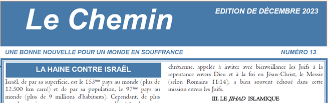 Le Chemin — De Decembre 2023