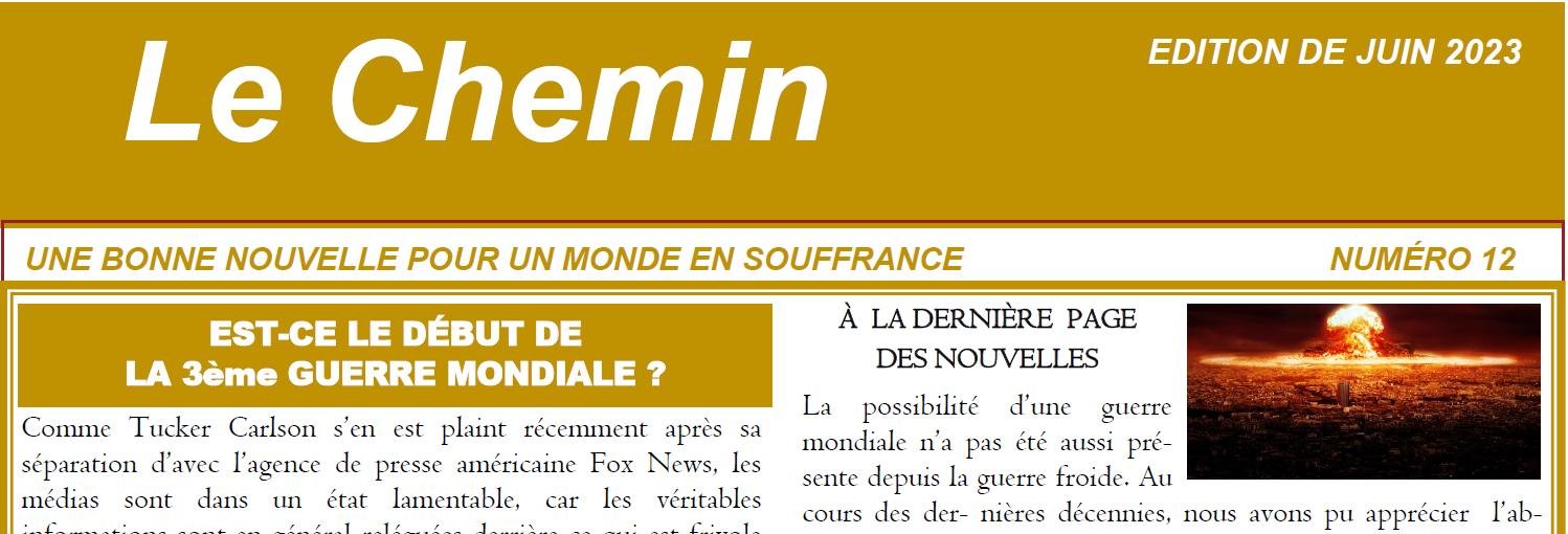 Le Chemin — De Juin 2023