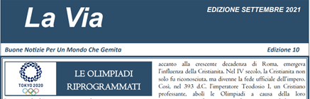 La Via — Settembre 2021