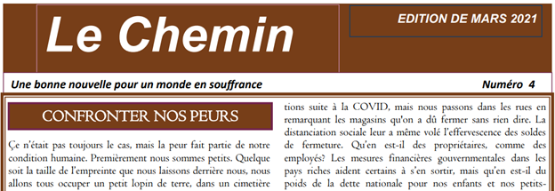 Le Chemin — De Mars 2021