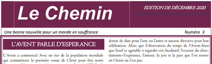 Le Chemin — De Decembre 2020
