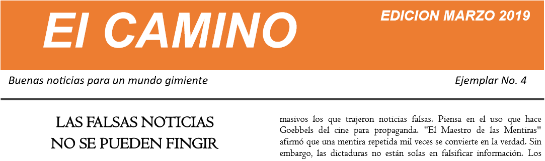 El Camino — Marzo 2019