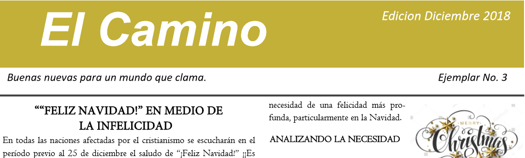 El Camino — Diciembre 2018