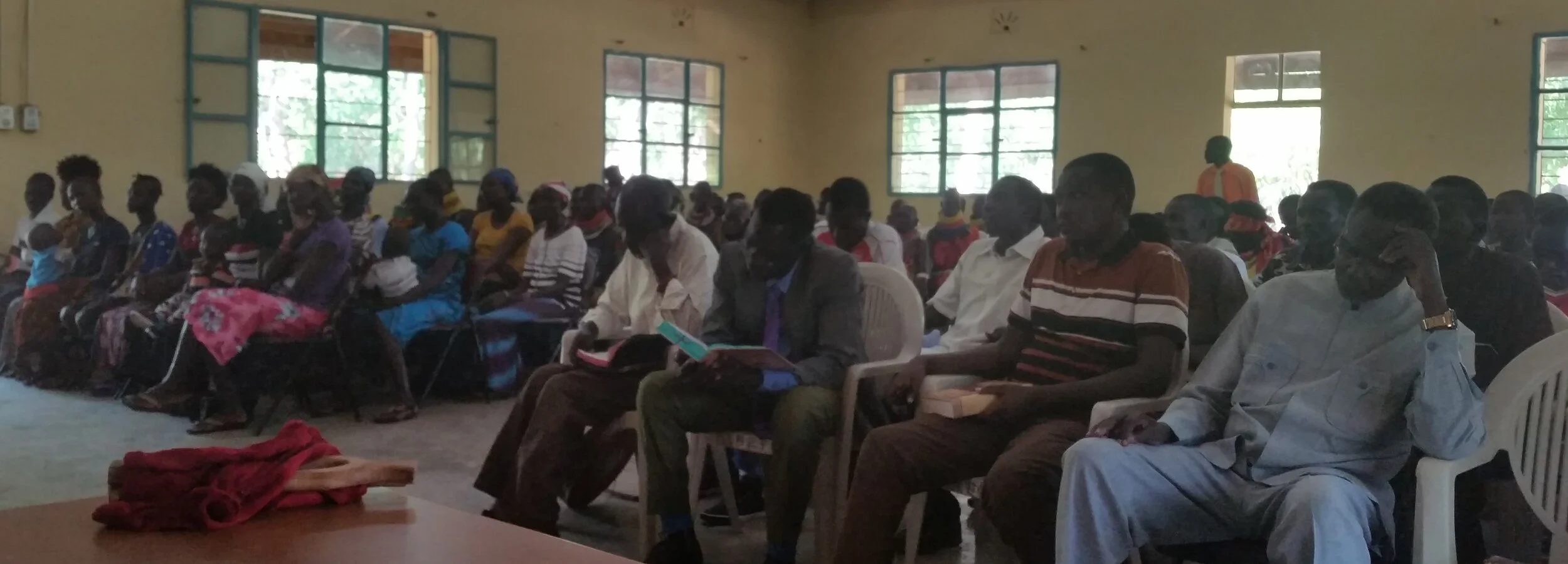 Preaching and teaching for the Middle East Reformed Fellowship, Lokichoggio, Kenya.