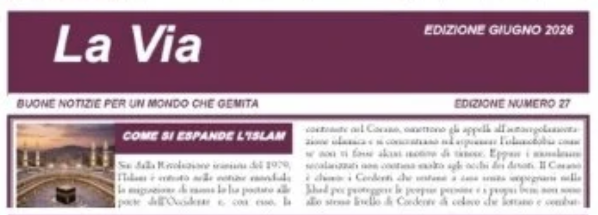 La Via — Giugno 2026