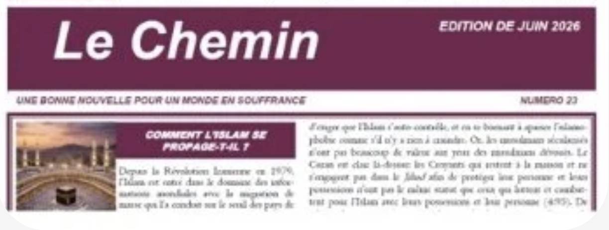 Le Chemin — De Juin 2026