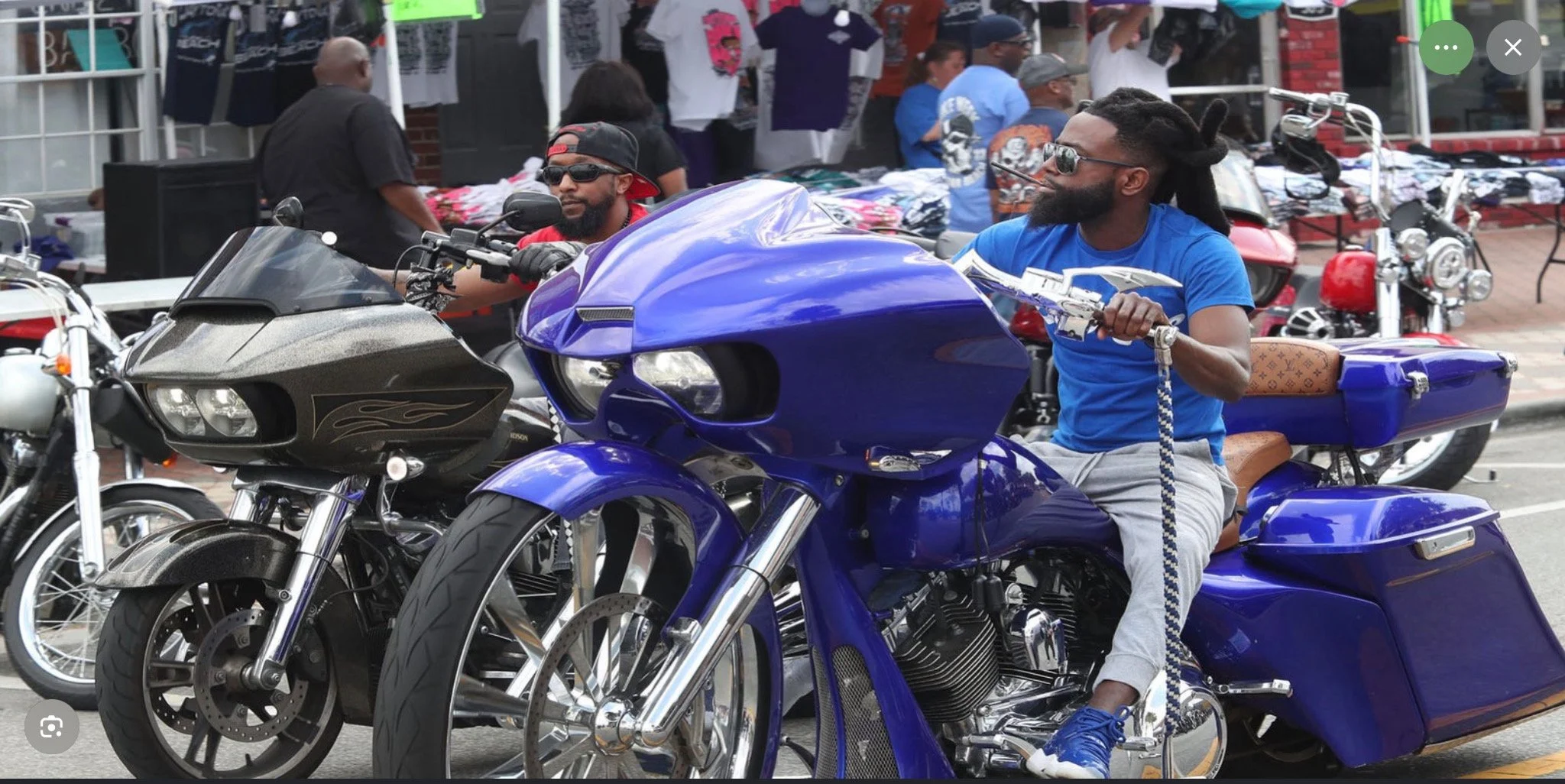 STREET RIDER GROUP: MASSIVE PACKS FILLING CITY STREETS. — DAYTONA, FL