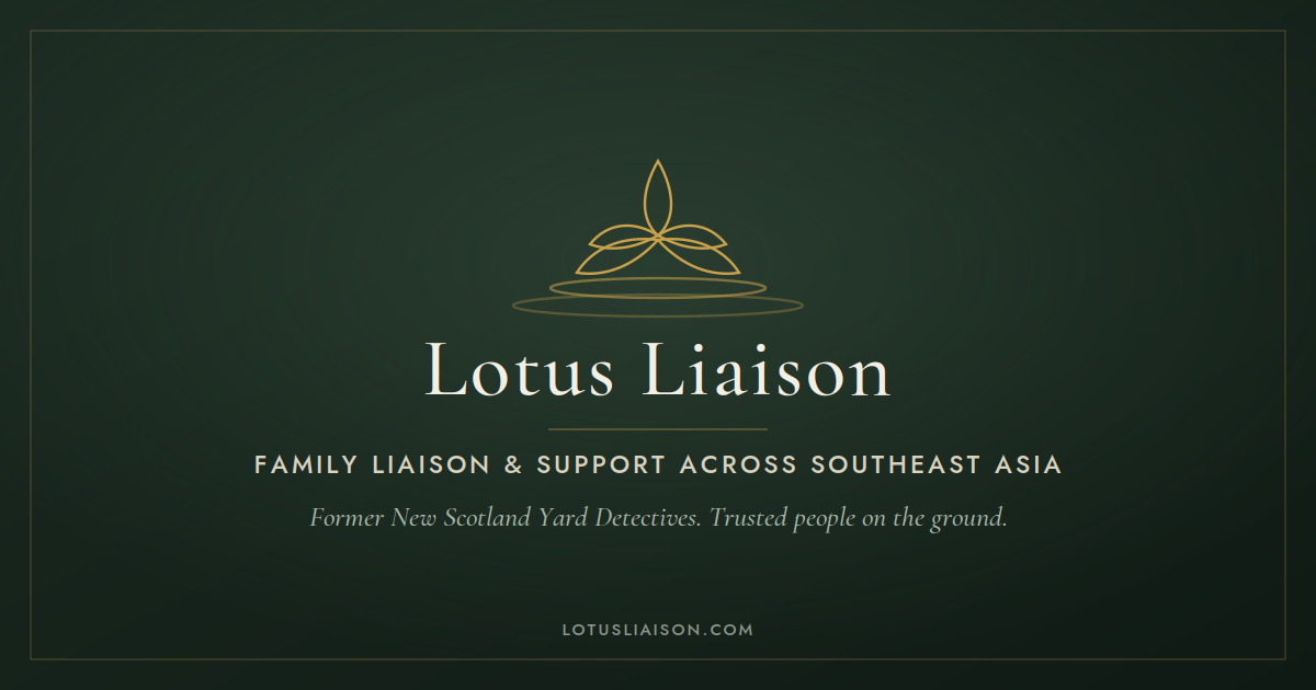 Lotus Liaison | Family Support &amp; Crisis Liaison Southeast Asia
