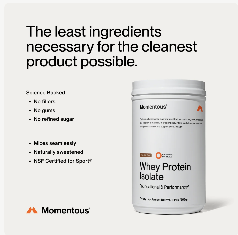 Momentous Whey Protein Isolate