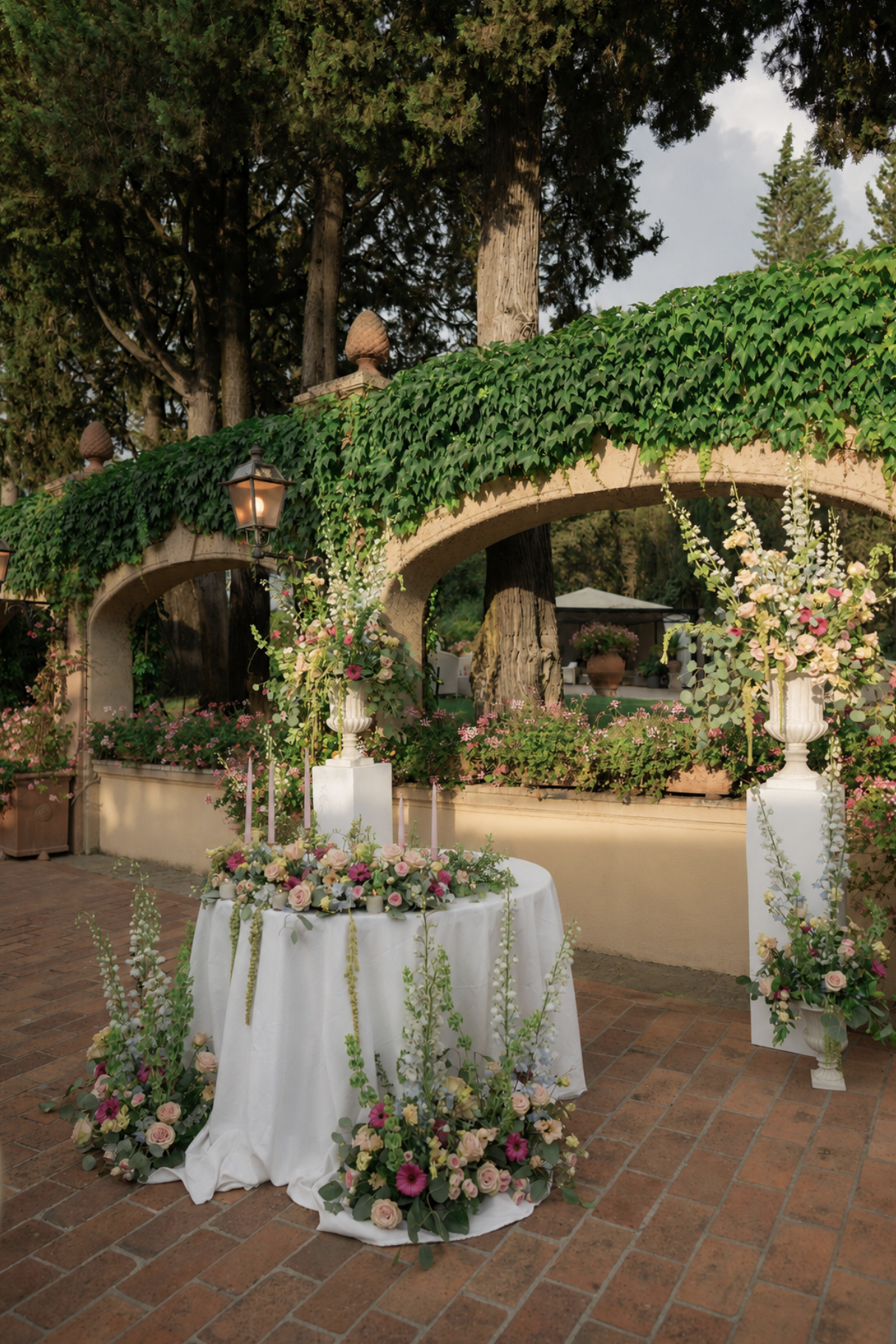 Wedding Reception at Antica FAttoria di Paterno