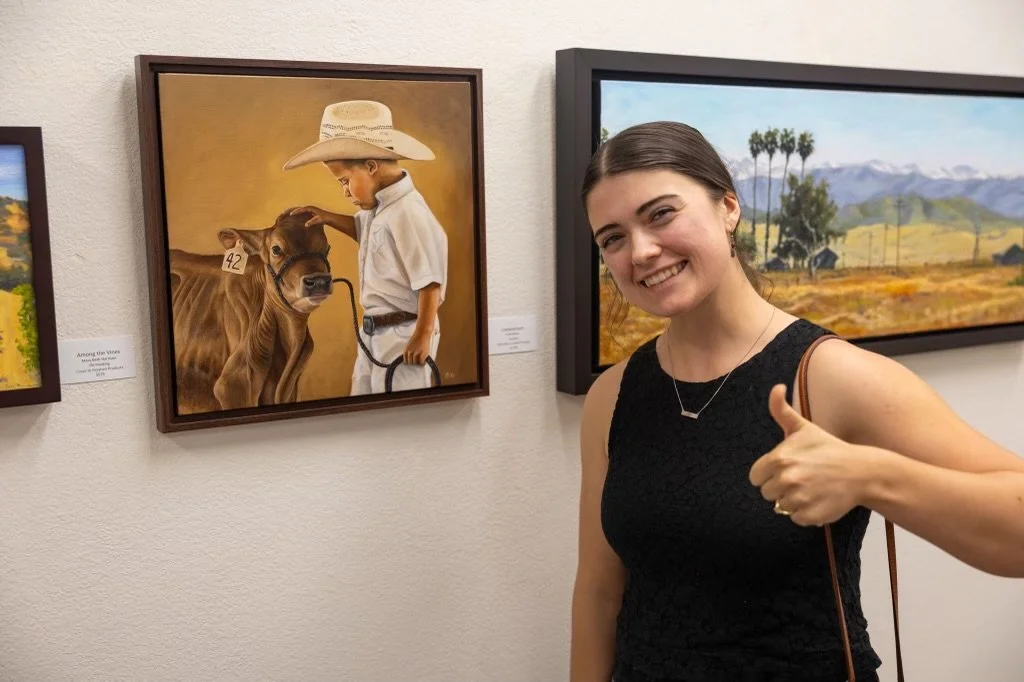 2nd Place at the Madera County Arts Council "Celebrate Agriculture" Show 2024