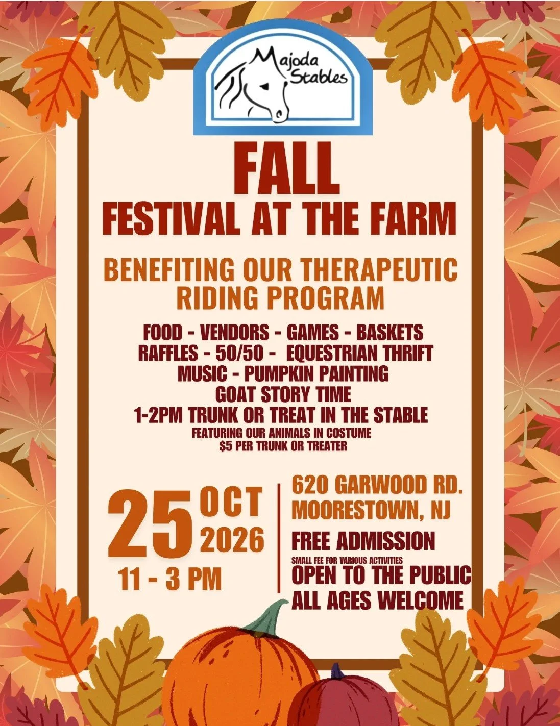 Majoda Stables Fall Festival at the Farm