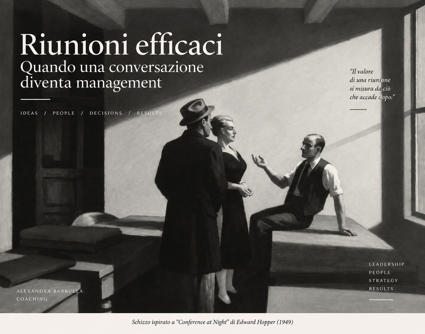 EP.3 Riunioni efficaci: quando una conversazione diventa management