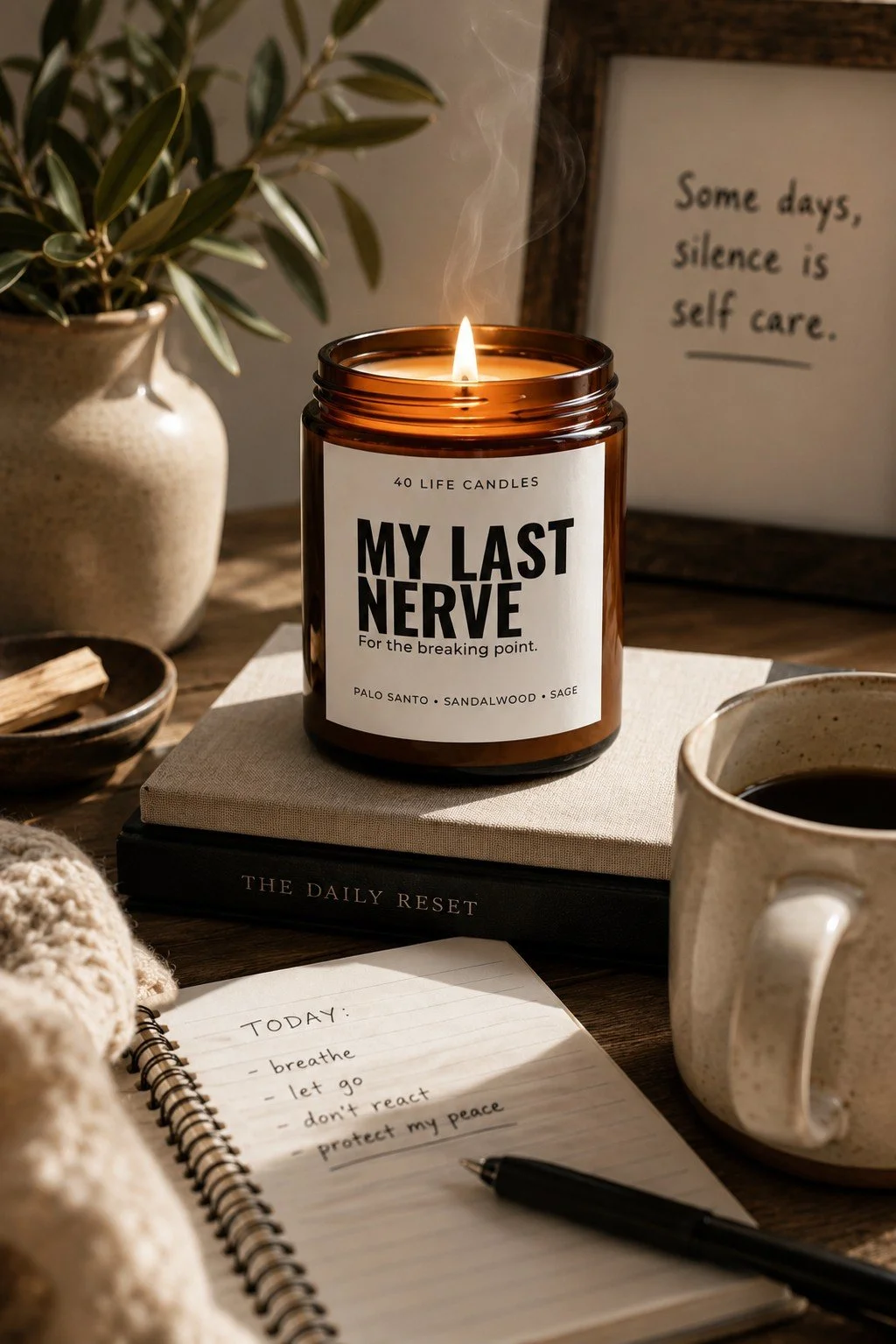 My Last Nerve Soy Candle