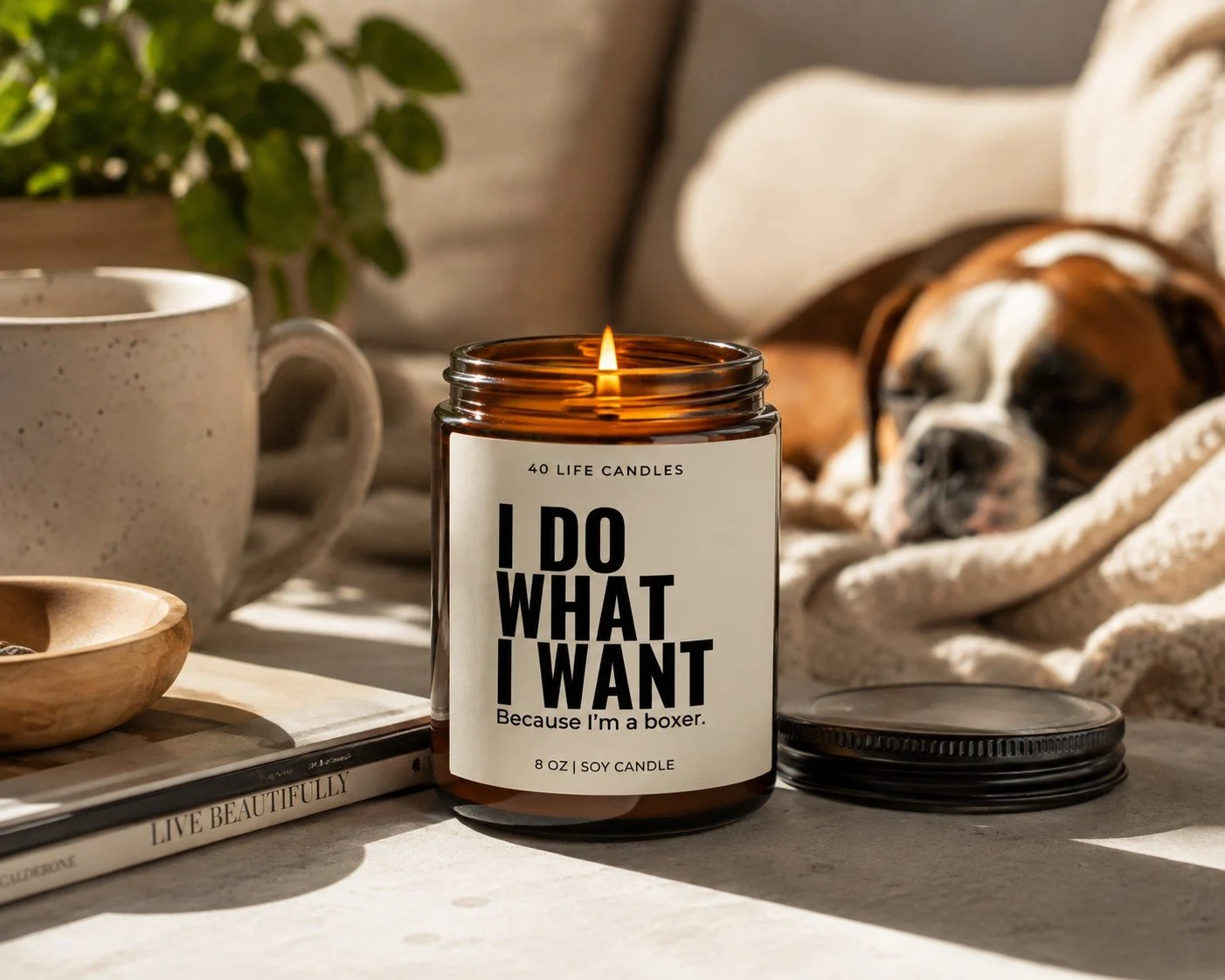 I Do What I Want Soy Candle