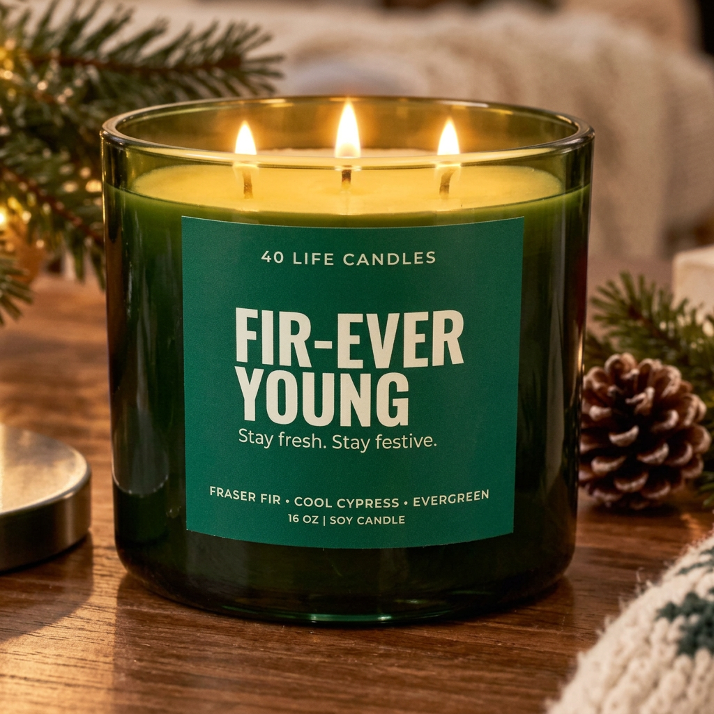 Fir-Ever Young Soy Candle