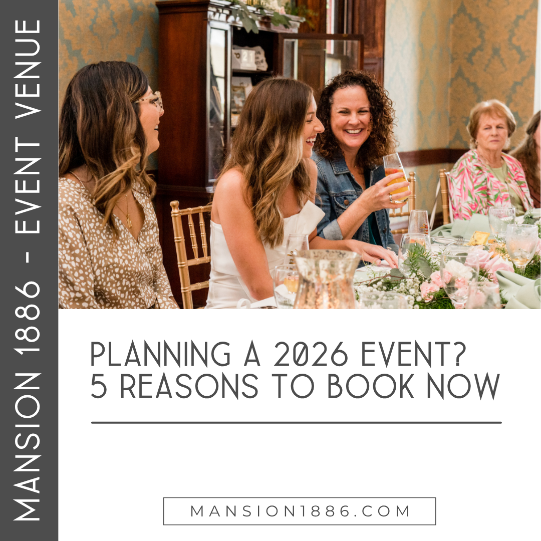 Planning a 2026 Event? 5 Reasons to Book Now