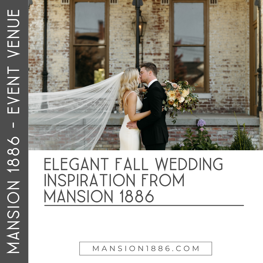 Elegant Fall Wedding Inspiration from Mansion 1886