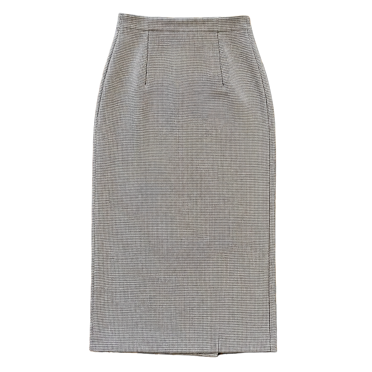 Houndstooth Buttondown Maxi Skirt - Back.png