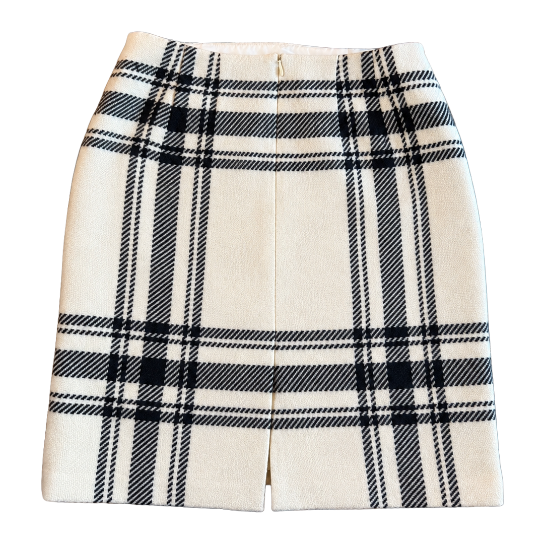 Talbots Plaid Skirt - Back.png
