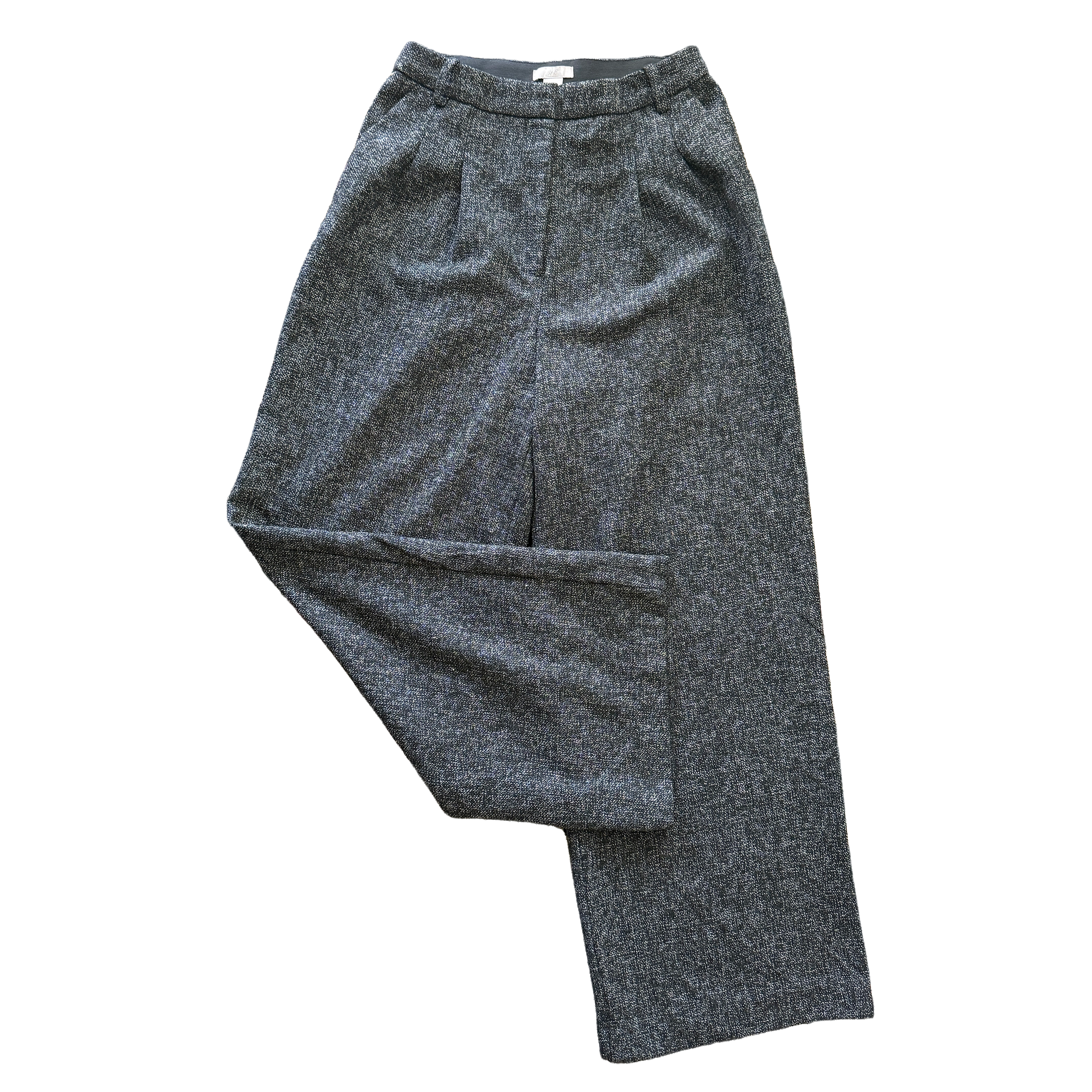 Charcoal Pleated Trousers 6