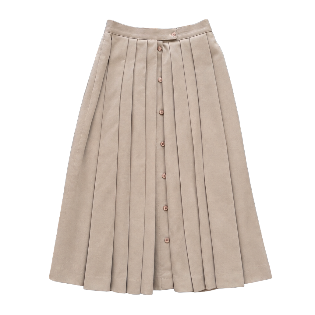 Perfectly Pleated Midi Skirt