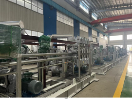 Feed and Unloading Modular Skid