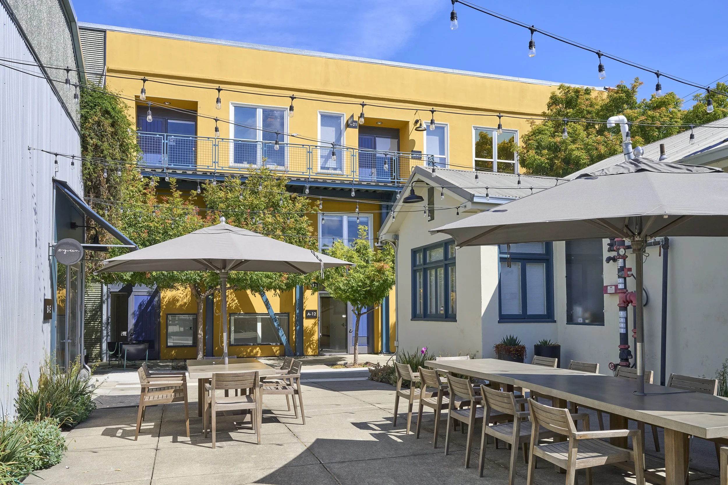 Parker Innovation Hub outdoor space