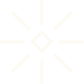 Abstract icon showing diamond shape surrounded by lines to represent deliver local expertise