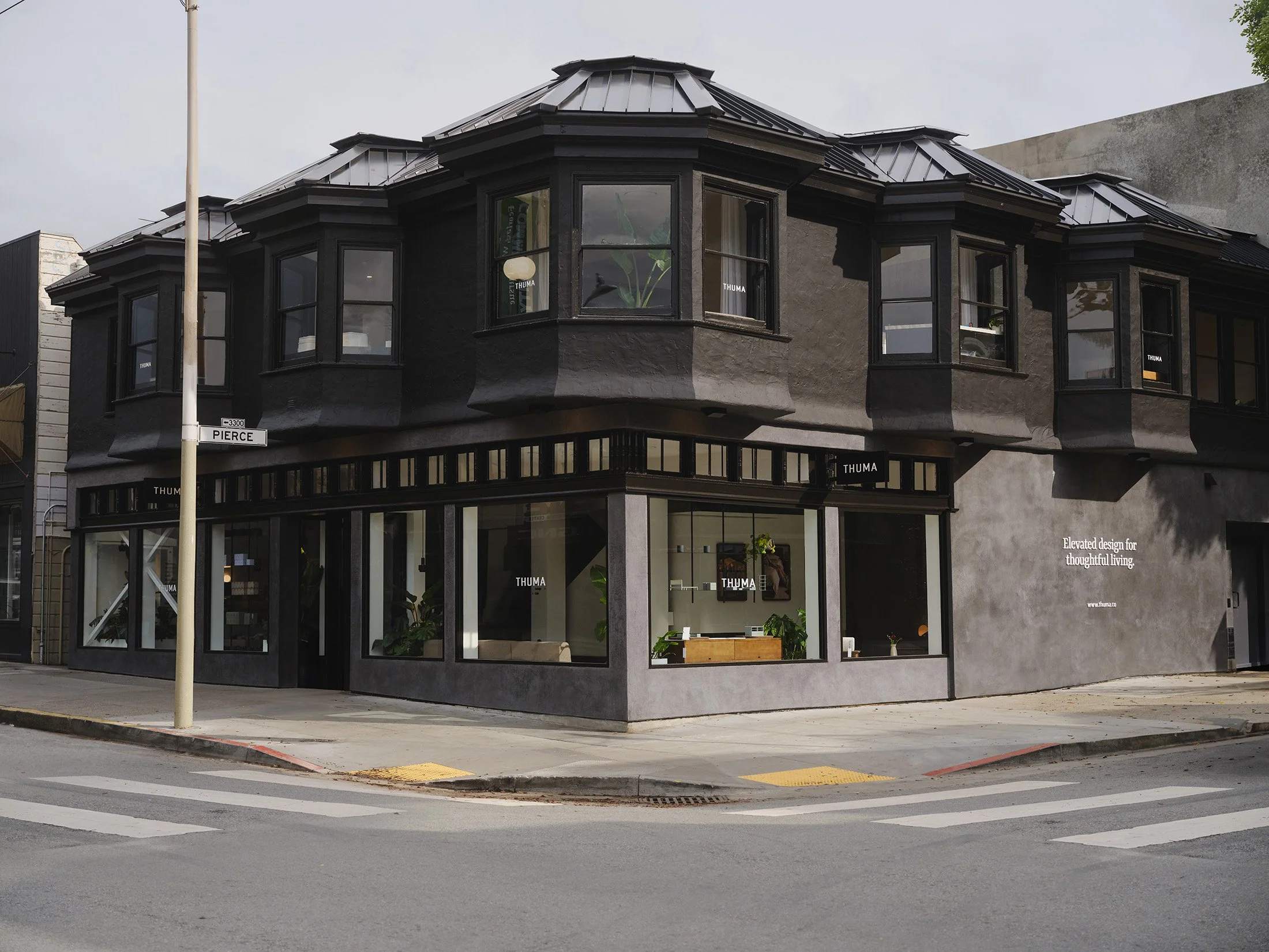 Corner exterior of 2197 Chestnut after renovation