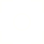 Abstract icon showing circle within a square form to represent work with integrity
