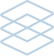 Abstract icon showing layered rectangles to represent placemaking