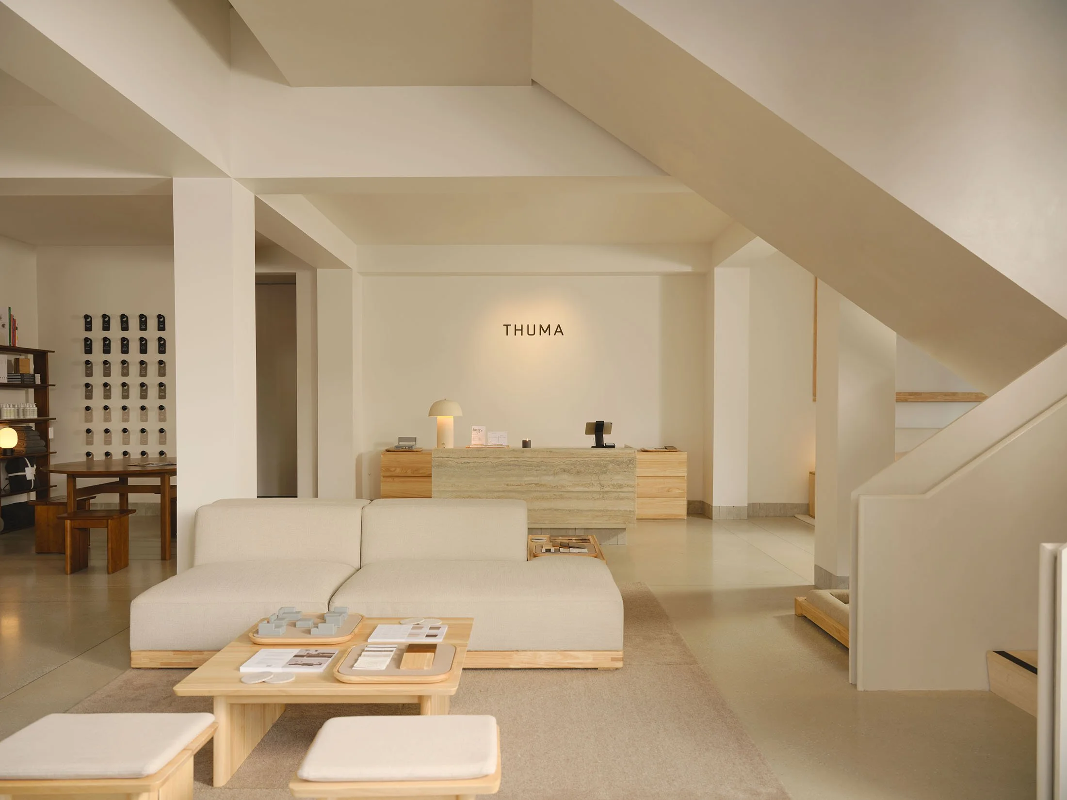 Thuma retail space inside 2197 Chestnut