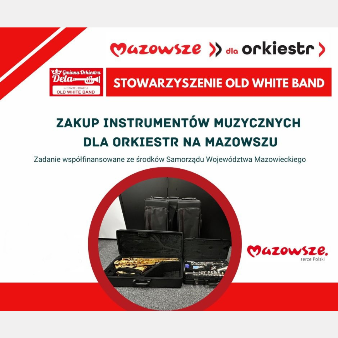Mazowsze dla Orkiestr - zakup instrumentów 2025