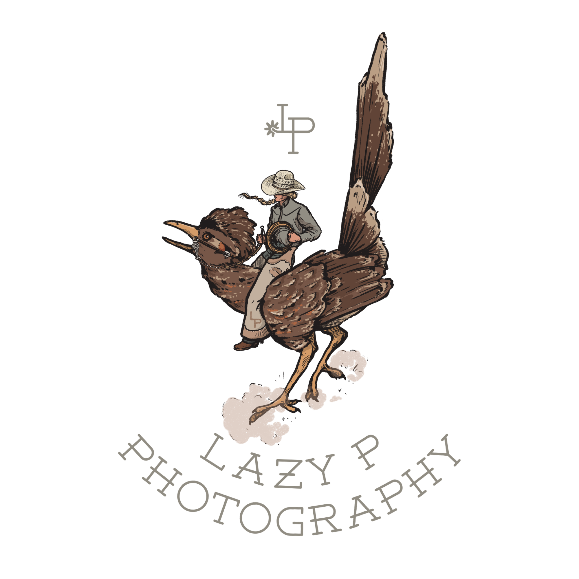 Lazy P Photography Logo