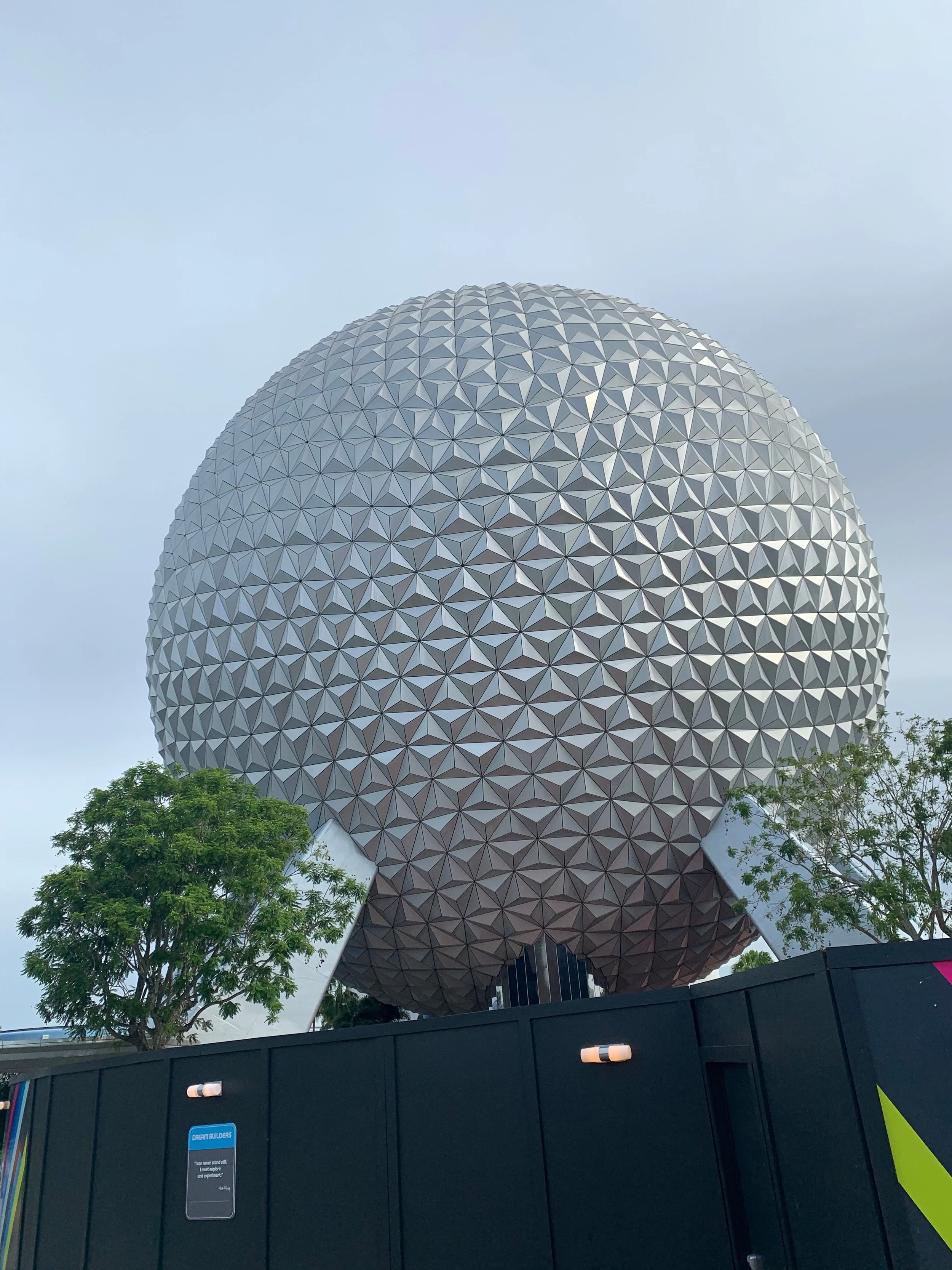 Epcot con nenes chicos