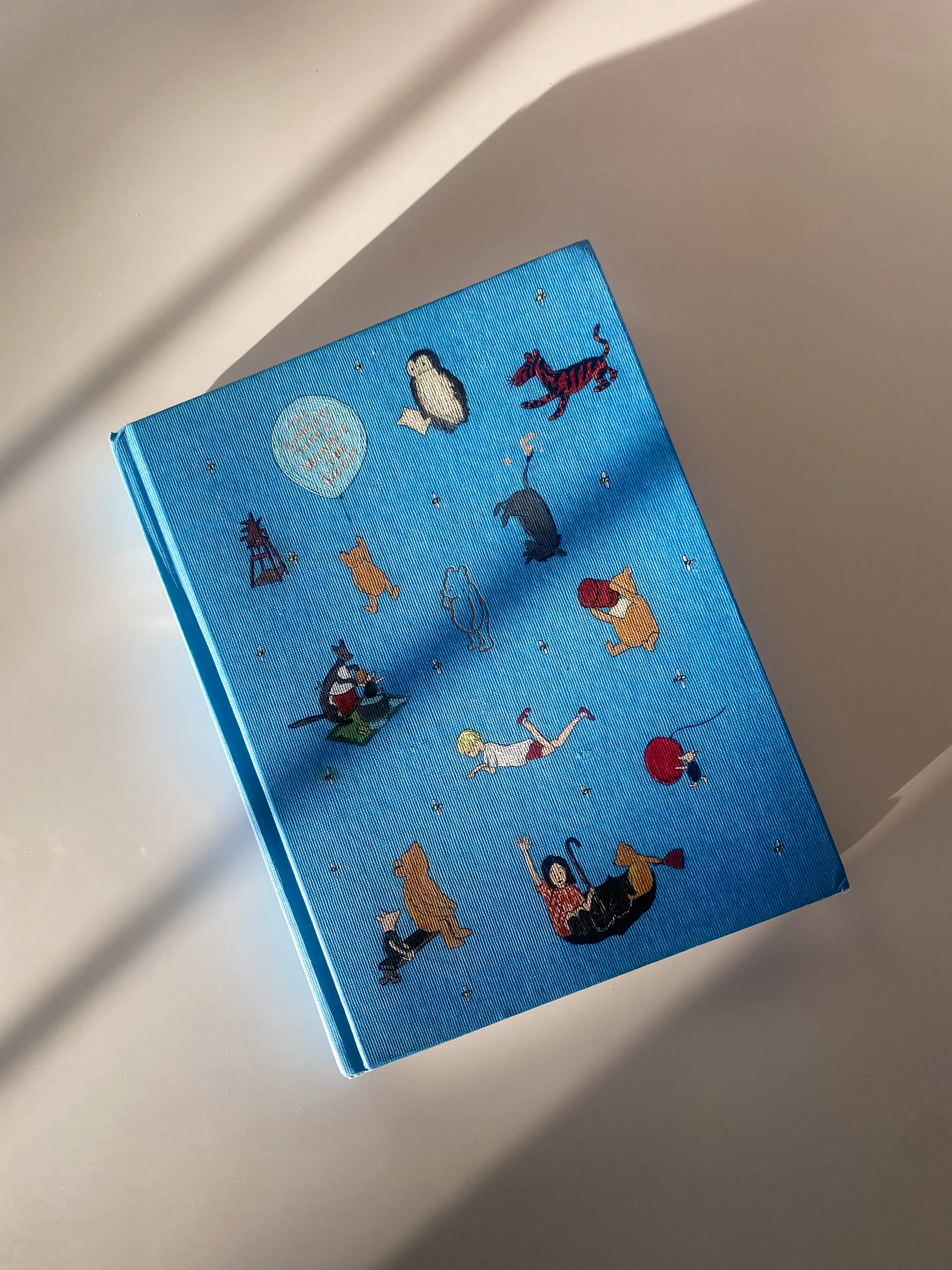 Handpainted Book Cover Winnie the Pooh.webp